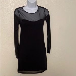 Silence and noise black dress
